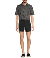 Roundtree & Yorke The Cloud Short 5#double; Straight Fit Flat Front Stretch Washed Chino Shorts