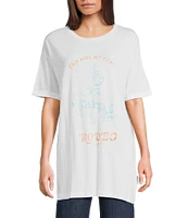 The Laundry Room Short Sleeve Ain't My First Rodeo Graphic Oversized T-Shirt