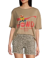 The Laundry Room Short Sleeve Howdy Coke Oversized T-Shirt