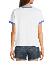 The Laundry Room Short Sleeve Saint Tropez Raglan Baby T-Shirt