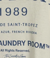 The Laundry Room Short Sleeve Saint Tropez Raglan Baby Tee