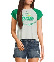 The Laundry Room Short Sleeve Sprite Raglan Baby T-Shirt