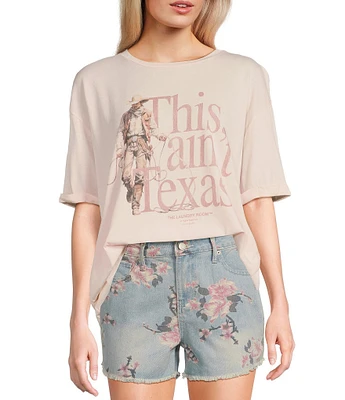 The Laundry Room Short Sleeve This Ain't Texas Oversized T-Shirt
