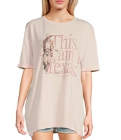 The Laundry Room Short Sleeve This Ain't Texas Oversized T-Shirt