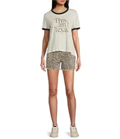 The Laundry Room Short Sleeve This Ain't Texas Perfect Ringer T-Shirt
