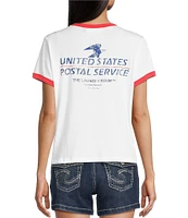 The Laundry Room Short Sleeve United States Postal Raglan Baby T-Shirt