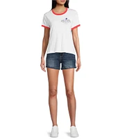 The Laundry Room Short Sleeve United States Postal Raglan Baby T-Shirt