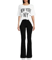 The Laundry Room Short Sleeve Welcome to New York Oversized T-Shirt