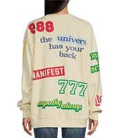 The Mayfair Group Affirmations Coordinating Crewneck