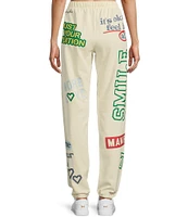 The Mayfair Group Affirmations Coordinating Fleece Sweatpants