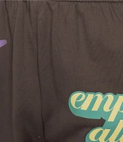 The Mayfair Group All Over Affirmations Coordinating Sweatpants