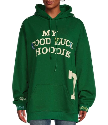 The Mayfair Group My Good Luck Hoodie Coordinating Graphic Hoodie