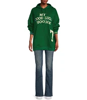 The Mayfair Group My Good Luck Hoodie Coordinating Graphic Hoodie
