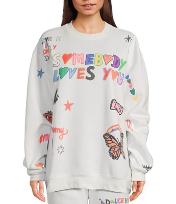 The Mayfair Group Somebody Loves You Coordinating Crewneck Sweatshirt