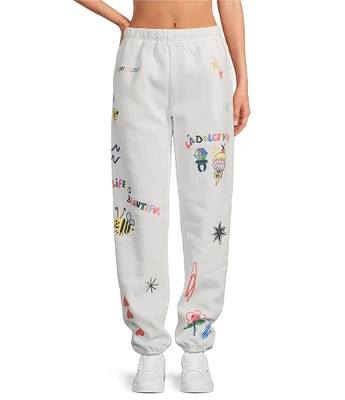 The Mayfair Group Somebody Loves You Coordinating Fleece Sweatpants