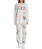 The Mayfair Group Somebody Loves You Coordinating Fleece Sweatpants