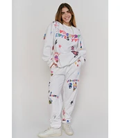 The Mayfair Group Somebody Loves You Coordinating Fleece Sweatpants