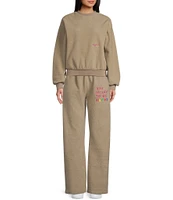 The Mayfair Group You Deserve to Be Happy Coordinating Crewneck Sweater