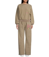 The Mayfair Group You Deserve to be Happy Coordinating Sweatpants