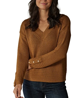 The Normal Brand Arlo V-Neck Sweater