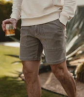 The Normal Brand Comfort Terry 7.25#double; Inseam Utility Shorts