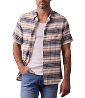 The Normal Brand Freshwater Short Sleeve Woven Shirt