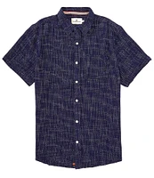 The Normal Brand Freshwater Short Sleeve Woven Shirt