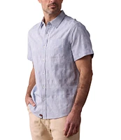 The Normal Brand Freshwater Short Sleeve Woven Shirt