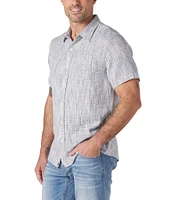 The Normal Brand Freshwater Short Sleeve Woven Shirt