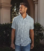 The Normal Brand Freshwater Short Sleeve Woven Shirt