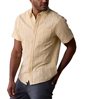 The Normal Brand Freshwater Short Sleeve Woven Shirt