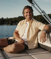 The Normal Brand Freshwater Short Sleeve Woven Shirt