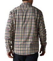 The Normal Brand Hudson Double Brushed Flannel Long Sleeve Woven Shirt