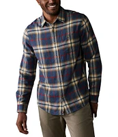 The Normal Brand Hudson Double Brushed Flannel Long Sleeve Woven Shirt