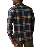 The Normal Brand Hudson Double Brushed Flannel Long Sleeve Woven Shirt