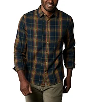 The Normal Brand Jackson Large Plaid Long Sleeve Woven Shirt