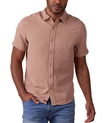 The Normal Brand Kalo Short Sleeve Woven Shirt