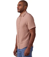 The Normal Brand Kalo Short Sleeve Woven Shirt