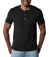 The Normal Brand Legacy Short Sleeve Henley T-Shirt