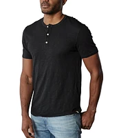 The Normal Brand Legacy Short Sleeve Henley T-Shirt