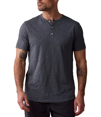 The Normal Brand Legacy Short Sleeve Henley T-Shirt