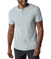 The Normal Brand Legacy Short Sleeve Henley T-Shirt