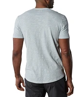 The Normal Brand Legacy Short Sleeve Henley T-Shirt
