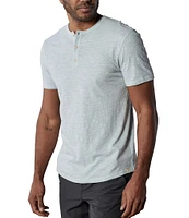 The Normal Brand Legacy Short Sleeve Henley T-Shirt