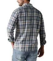 The Normal Brand Long-Sleeve Woven Plaid Mountain Overshirt