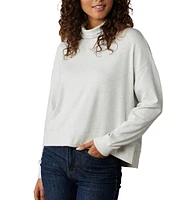 The Normal Brand Puremeso Funnel Neck Long Sleeve Pullover