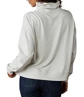 The Normal Brand Puremeso Funnel Neck Long Sleeve Pullover