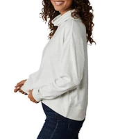 The Normal Brand Puremeso Funnel Neck Long Sleeve Pullover