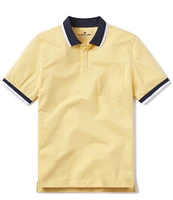 The Normal Brand Puremeso Tipped Short-Sleeve Polo Shirt