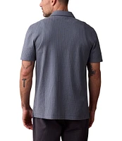 The Normal Brand Short Sleeve Knit Getaway Button Up Shirt